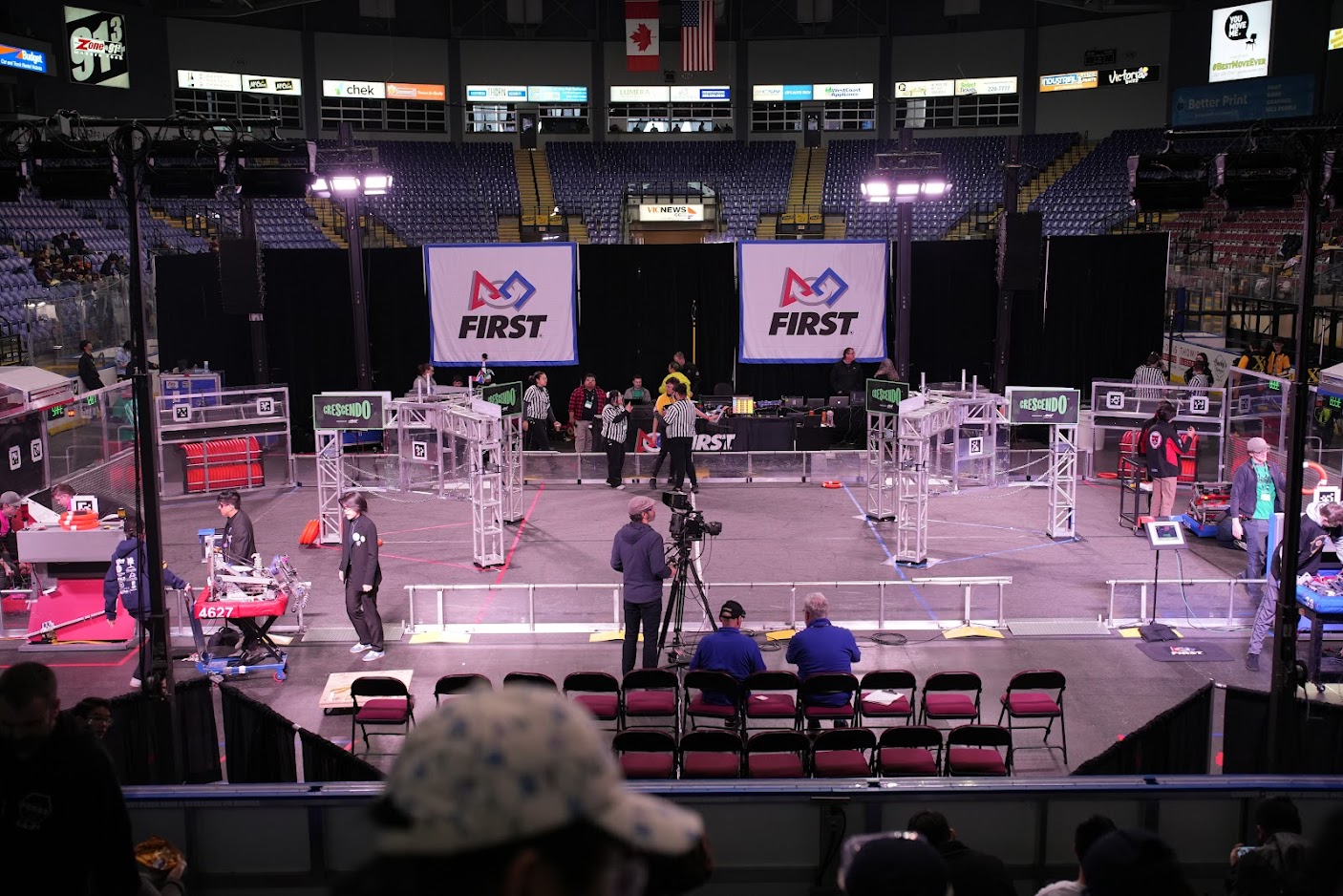 First arena